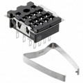 HC4-SS-K - RELAY SOCKET 14 POS PANEL MOUNT