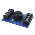 208BR - RELAY SOCKET 8 POSITION DIN RAIL