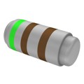 MCP100JR-510R - RES SMD 510 OHM 5% 1W MELF