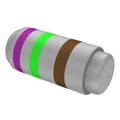 MCP100JR-750R - RES SMD 750 OHM 5% 1W MELF