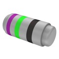 MCP100JR-75R - RES SMD 75 OHM 5% 1W MELF