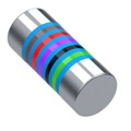 MMA02040E1270DB300 - RES 127 OHM 0.5% 1/4W MELF 0204