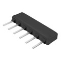 CSC06A0375R0GPA - RES ARRAY 3 RES 75 OHM 6SIP