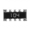 746X101104JP - RES ARRAY 8 RES 100K OHM 1206