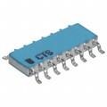 766163222GP - RES ARRAY 8 RES 2.2K OHM 16SOIC