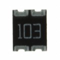 744C043103JP - RES ARRAY 2 RES 10K OHM 1210