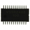 VSSR2403100JUF - RES ARRAY 12 RES 10 OHM 24SSOP