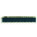 752103330G - RES ARRAY 5 RES 33 OHM 10SRT
