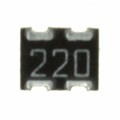 743C043220JTR - RES ARRAY 2 RES 22 OHM 1008