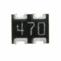 743C043470JTR - RES ARRAY 2 RES 47 OHM 1008