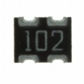 743C043102JTR - RES ARRAY 2 RES 1K OHM 1008