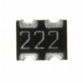 743C043222JTR - RES ARRAY 2 RES 2.2K OHM 1008