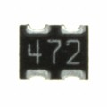 743C043472JTR - RES ARRAY 2 RES 4.7K OHM 1008