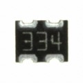 743C043334JTR - RES ARRAY 2 RES 330K OHM 1008