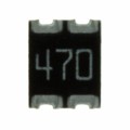 744C043470JTR - RES ARRAY 2 RES 47 OHM 1210