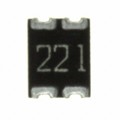 744C043221JTR - RES ARRAY 2 RES 220 OHM 1210