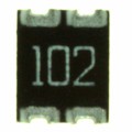 744C043102JTR - RES ARRAY 2 RES 1K OHM 1210
