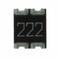 744C043222JTR - RES ARRAY 2 RES 2.2K OHM 1210