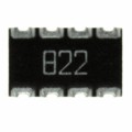 744C083822JTR - RES ARRAY 4 RES 8.2K OHM 2012