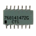 768141472G - RES ARRAY 13 RES 4.7K OHM 14SOIC