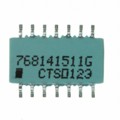 768141511G - RES ARRAY 13 RES 510 OHM 14SOIC