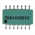 768141821G - RES ARRAY 13 RES 820 OHM 14SOIC