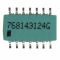 768143124G - RES ARRAY 7 RES 120K OHM 14SOIC