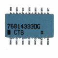 768143330G - RES ARRAY 7 RES 33 OHM 14SOIC