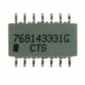 768143331G - RES ARRAY 7 RES 330 OHM 14SOIC