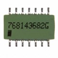 768143682G - RES ARRAY 7 RES 6.8K OHM 14SOIC