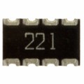 744C083221JP - RES ARRAY 4 RES 220 OHM 2012
