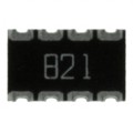744C083821JP - RES ARRAY 4 RES 820 OHM 2012