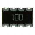 744C083100JP - RES ARRAY 4 RES 10 OHM 2012
