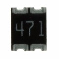 744C043471JP - RES ARRAY 2 RES 470 OHM 1210