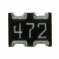 743C043472JP - RES ARRAY 2 RES 4.7K OHM 1008