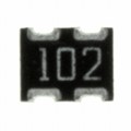 743C043102JP - RES ARRAY 2 RES 1K OHM 1008