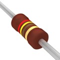 PR01000102400JR500 - RES 240 OHM 1W 5% AXIAL