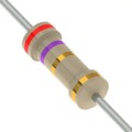 CFR-12JR-52-2R7 - RES 2.7 OHM 1/6W 5% AXIAL