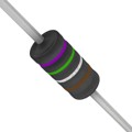 WNAR75FET - RES 750M OHM 1% 1/2W AXIAL