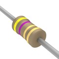 CF18JT4R70 - RES 4.7 OHM 1/8W 5% AXIAL