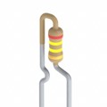 PCF14JT240K - RES 240K OHM 1/4W 5% AXIAL