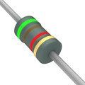 RNF12JTD5K10 - RES 5.1K OHM 1/2W 5% AXIAL