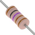 FMP100FRF52-1K07 - RES MF 1W 1% AXIAL