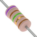 FMP100FRF52-71R5 - RES MF 1W 1% AXIAL