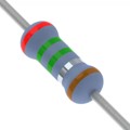 RSMF1FT2R55 - RES 2.55 OHM 1W 1% AXIAL