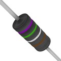 WNBR75FET - RES 750M OHM 1% 1W AXIAL