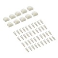 CN-14A - CONN SET OF 10HSNG &amp; 40CONTACTS