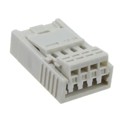SL-CP1 - 4-PIN MALE CONNECTOR WHT