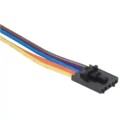 CUI-3132-1FT - CABLE ASSY LATCH 5PIN 5X22AWG 1'