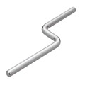 BEF-MS12Z-NA - MNT BAR Z-SHAPE 150X70X150MM SS